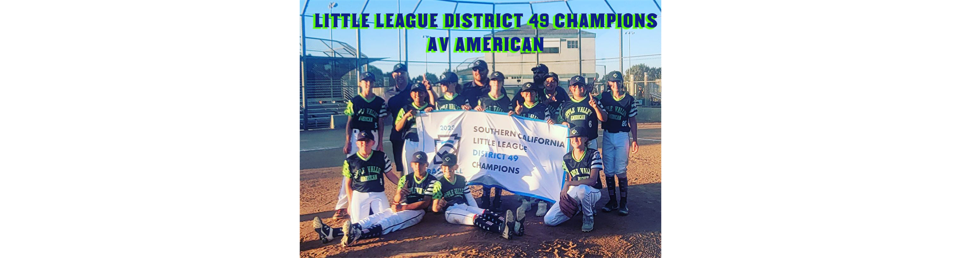 Little League District 49 Champions